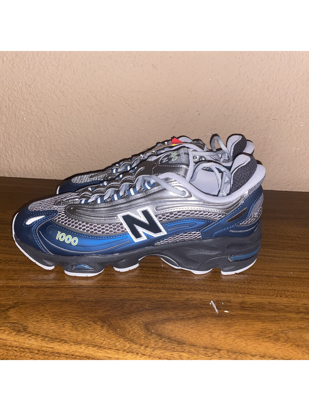 New Balance M1000S Men's Running Sneakers Navy Gray Size 8.5